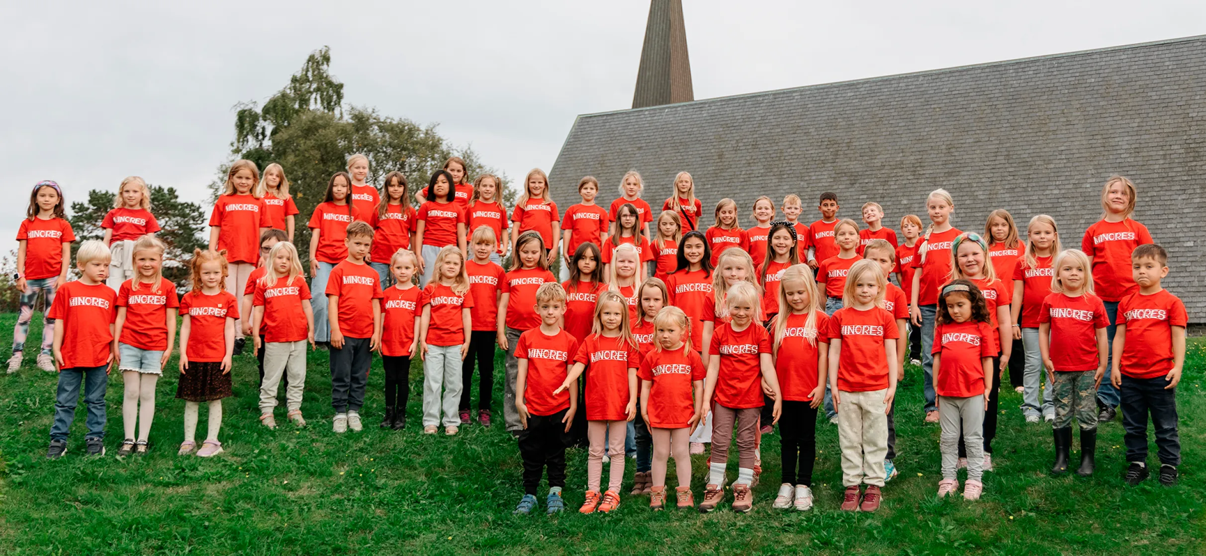 Bilde av barnekoret Minores. Foto: Camilla Norvoll