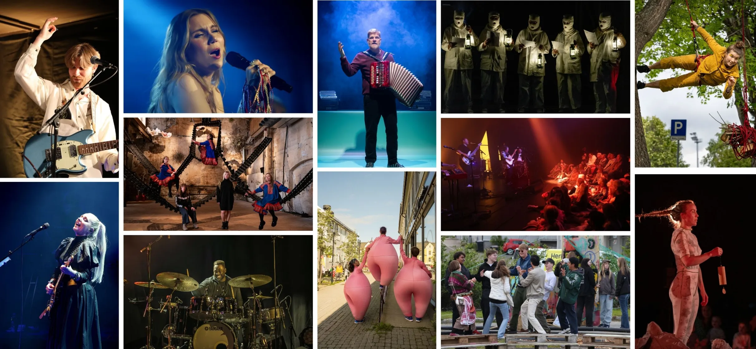 Festspillene i Nord-Norge 2025 collage